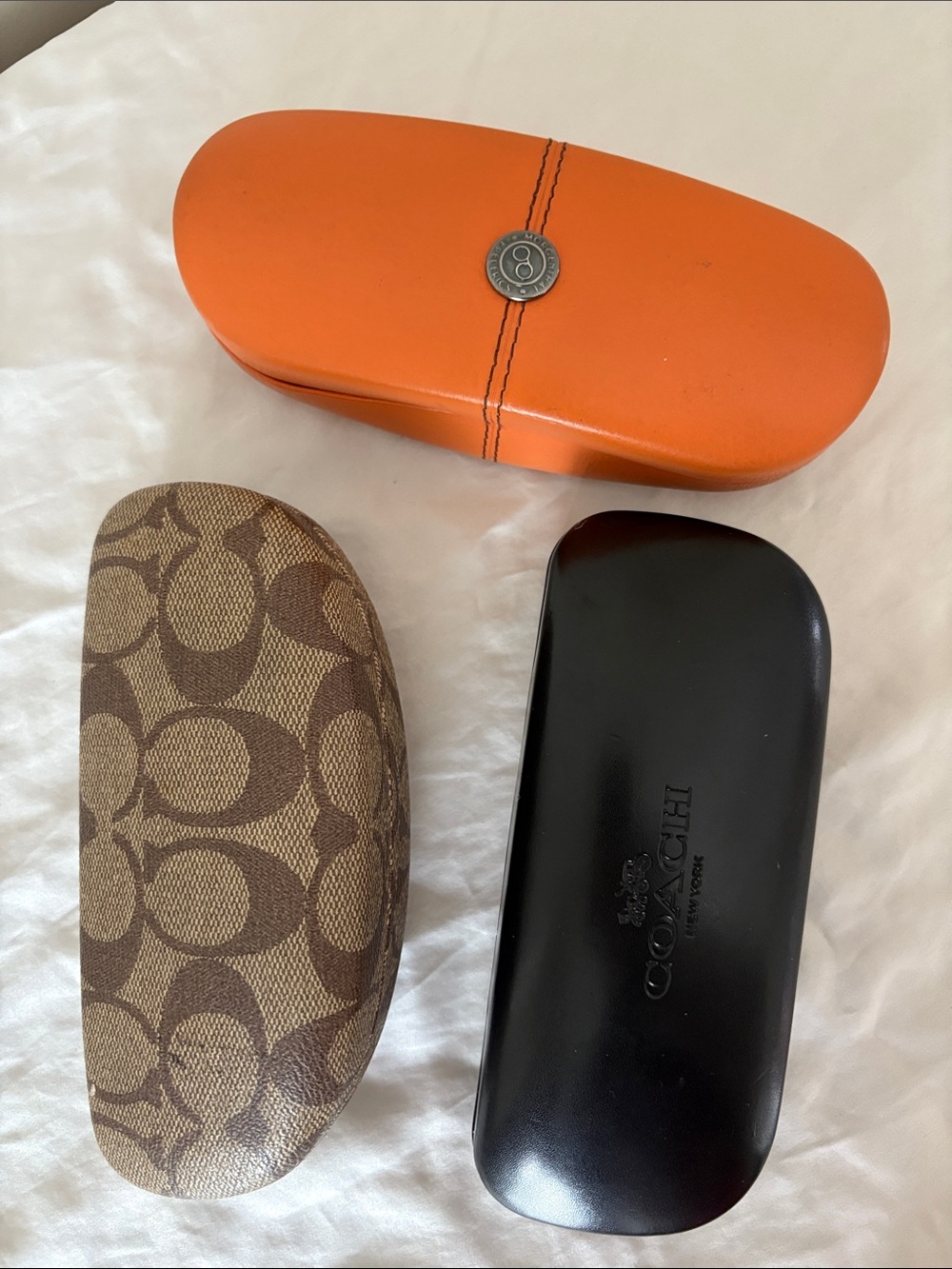 Coach & Frederics Morgenthal Eyewear Case Trio